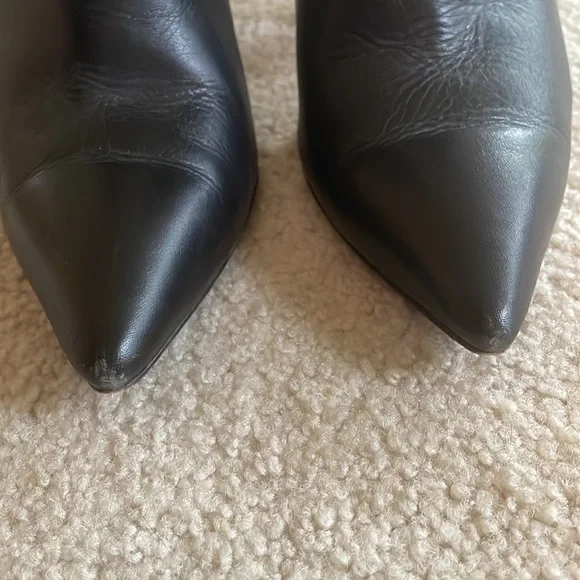 ALLSAINTS Chelsea Black Leather Boots size 40 9 - Picture 8 of 13